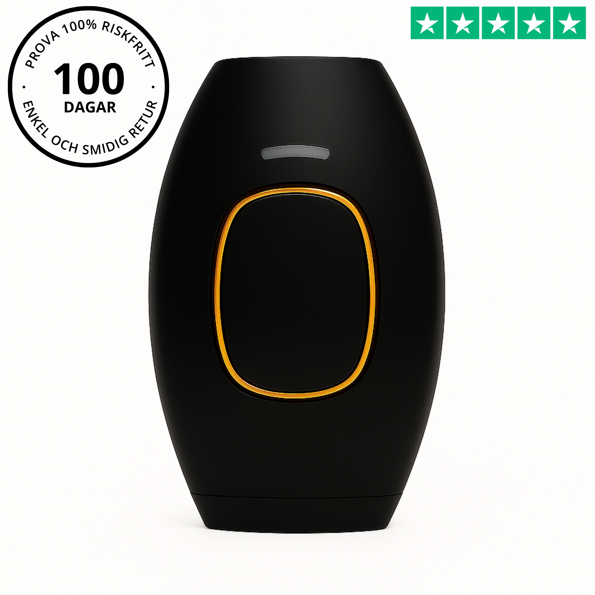 IPL Laser Hårborttagning - Svart - 999999 ljuspulser