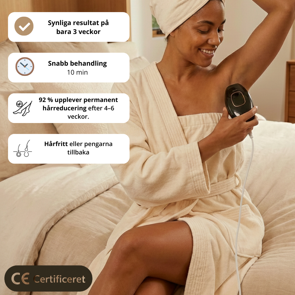 IPL Laser Hårborttagning - 999999 ljuspulser