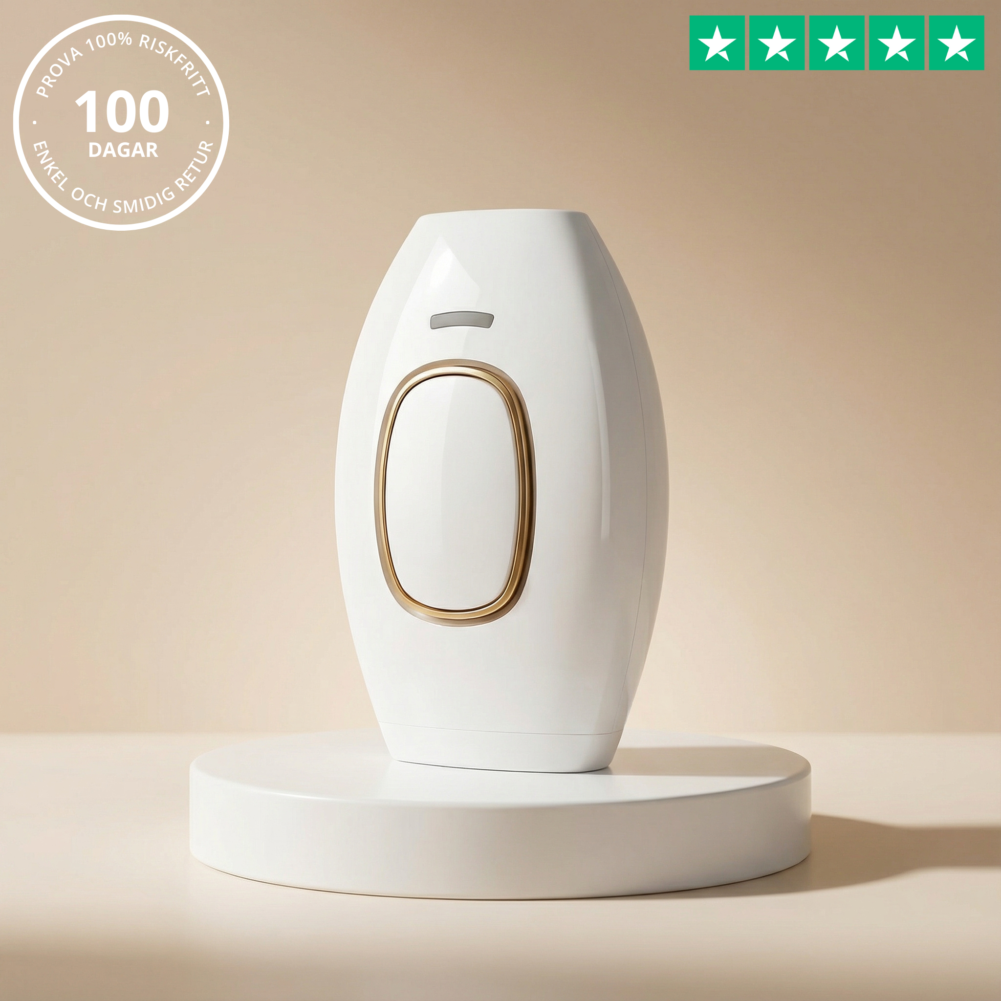 IPL Laser Hårborttagning - 999999 ljuspulser