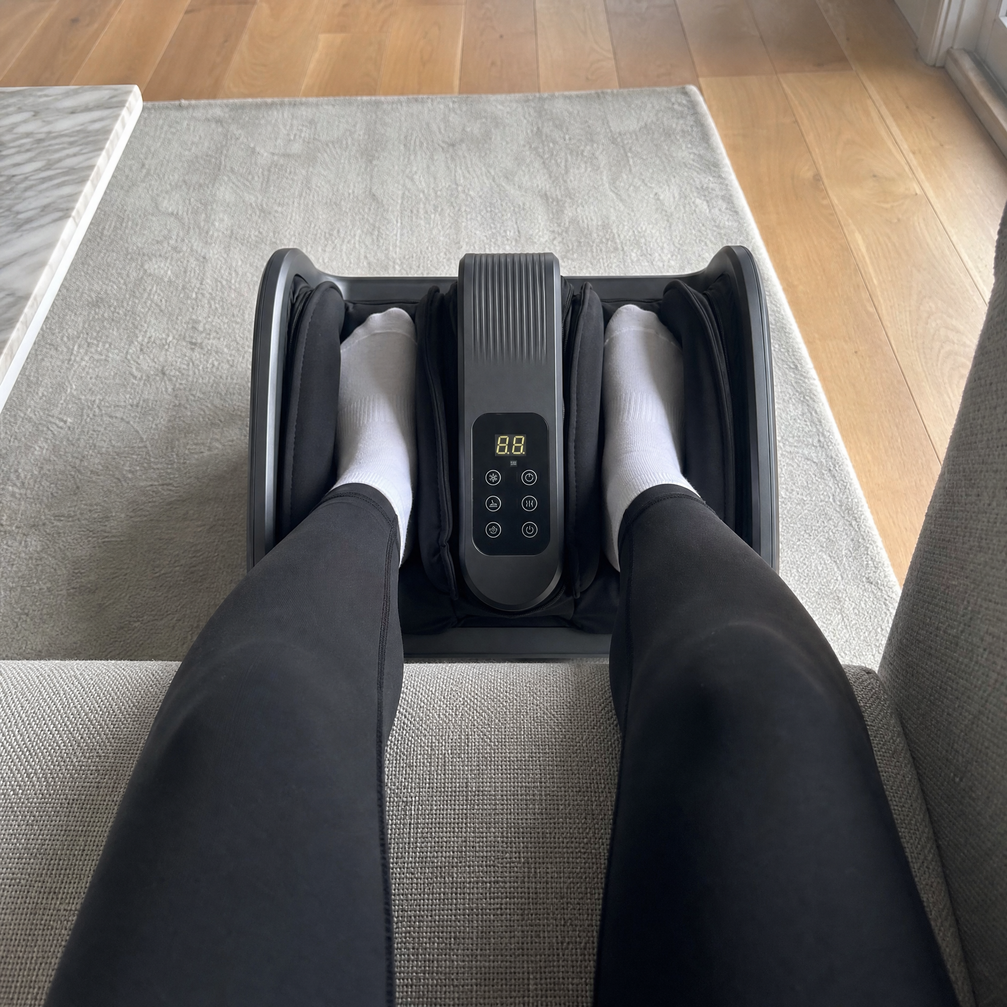 Vera Fotmassage Pro - Vad- & Fotmassage med Shiatsu, Värme och Fjärrkontroll