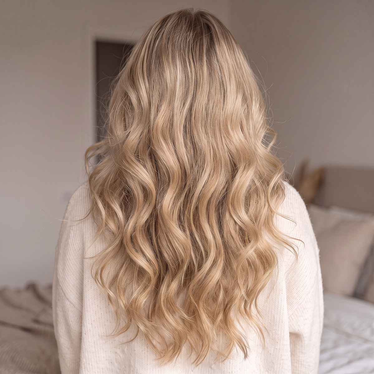 Heatless curls set för volym och lockar i håret som håller hela dagen