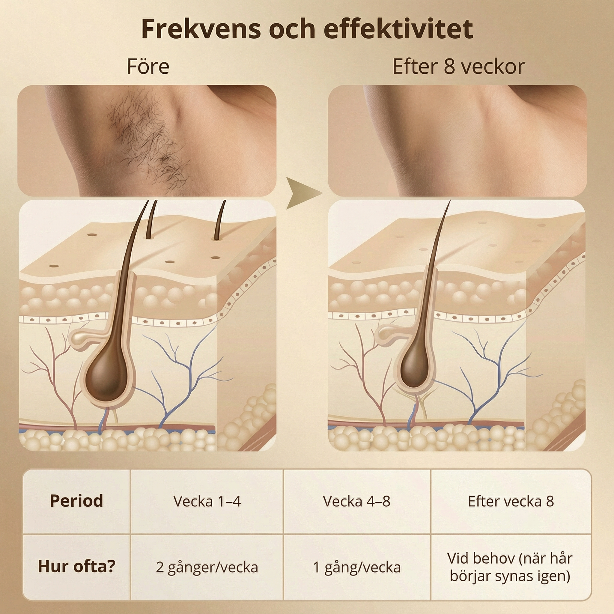 IPL Laser Hårborttagning - 999999 ljuspulser