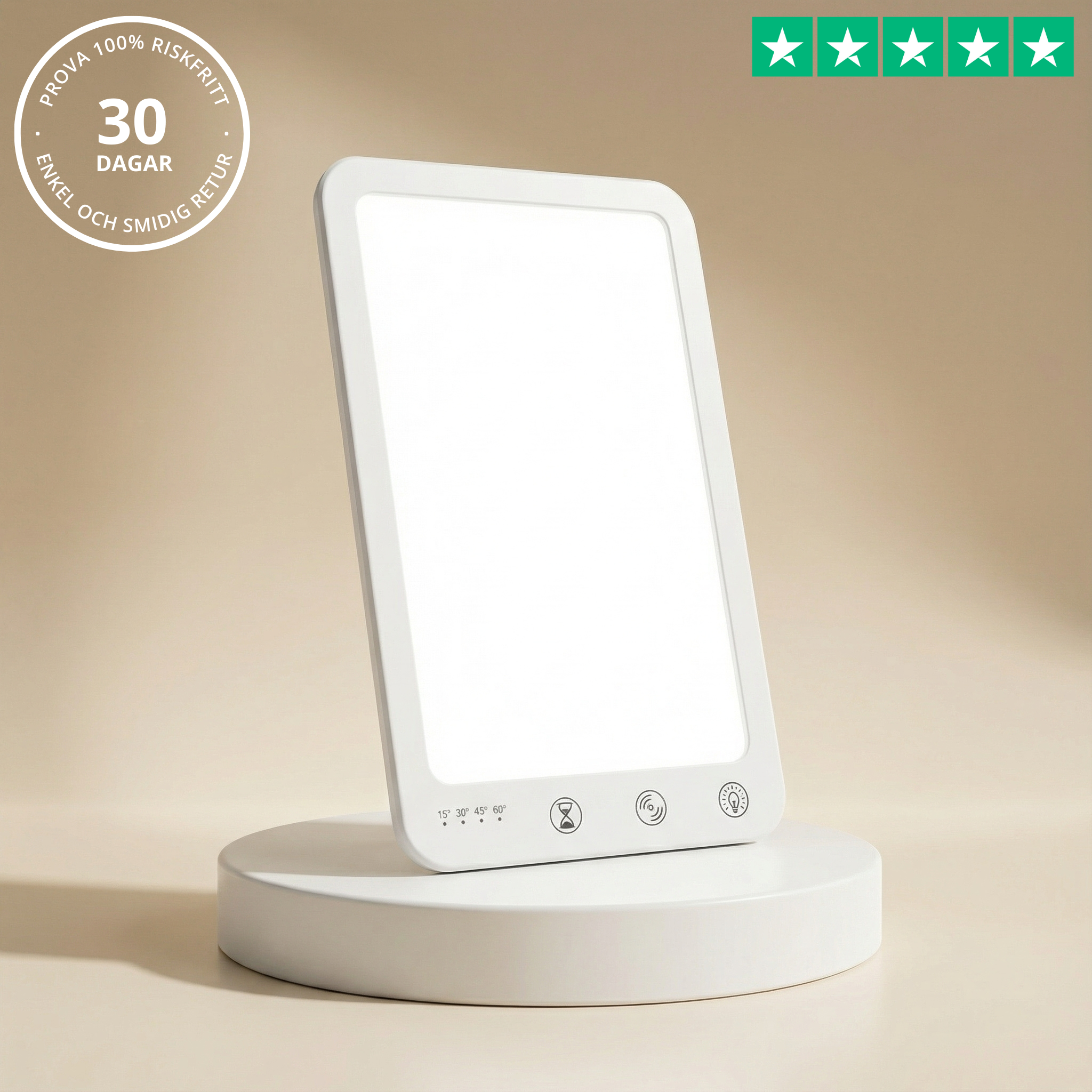 ljusterapi lampa 10000 lux