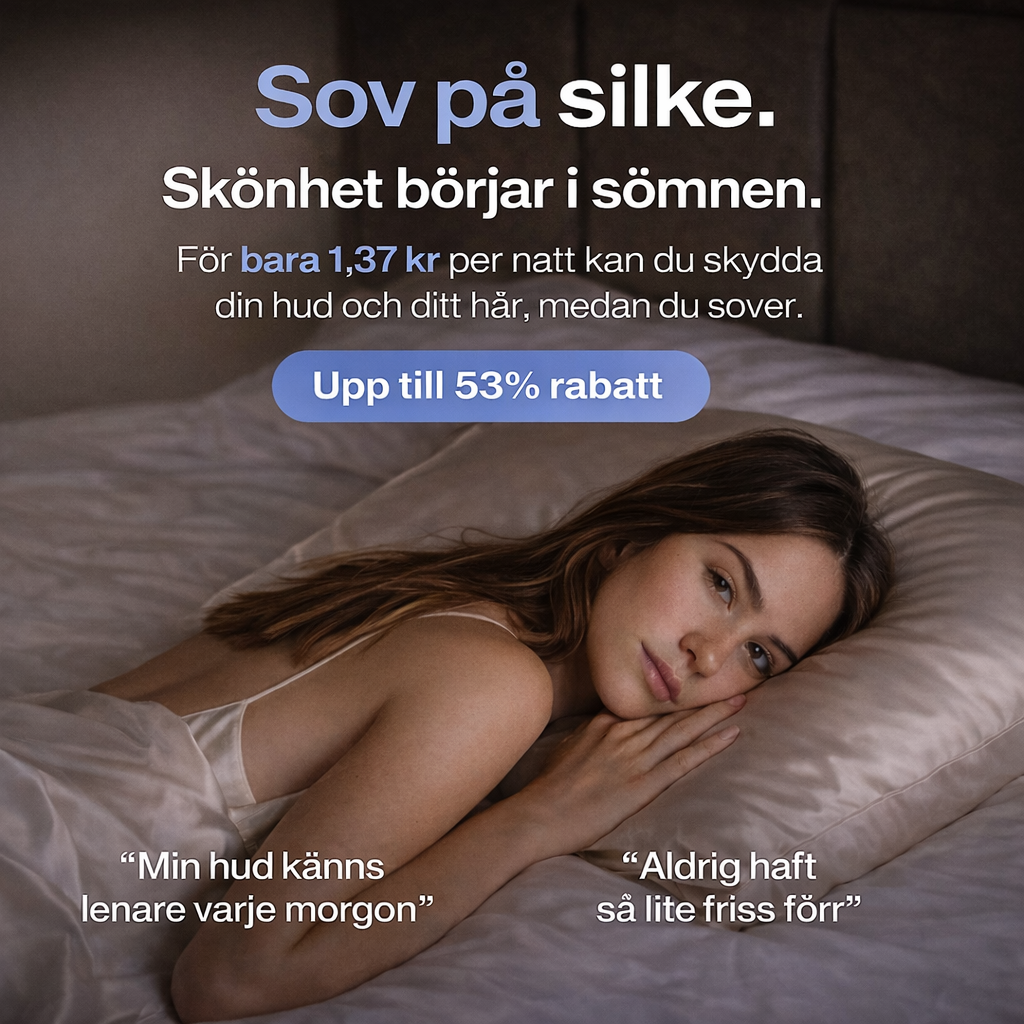Silke Örngott 22 Momme - 50x60 cm - Det skonsamma valet för hud och hår