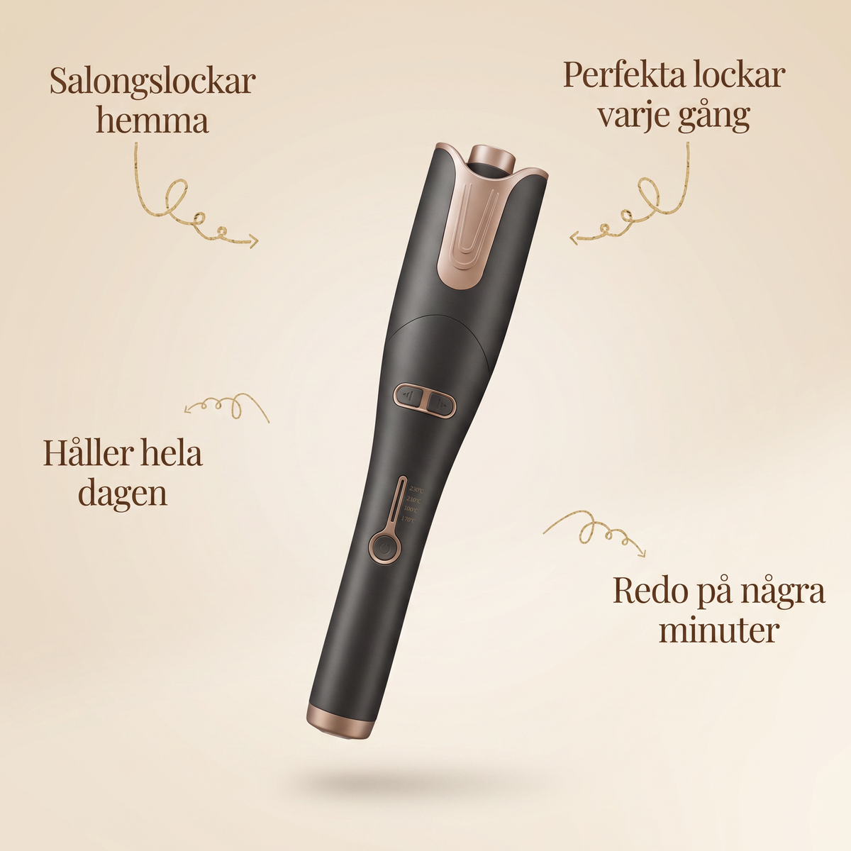 Vera Curler automatisk locktång och dess fördelar - salongslockar hemma, håller hela dagen, perfekta lockar varje gång, redo på några minuter